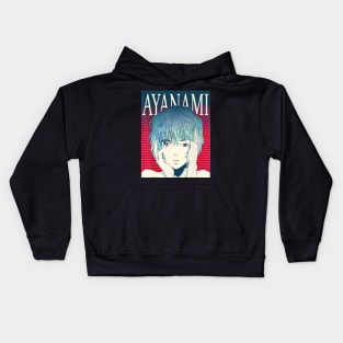 Retro Ayanami Kids Hoodie